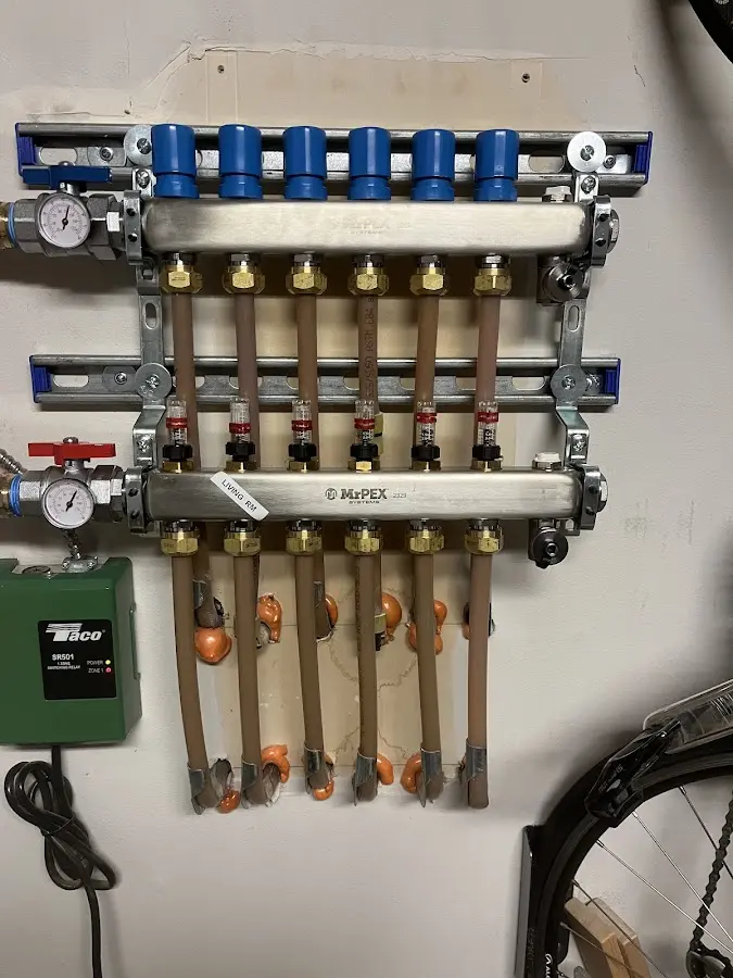 Plumber performing Leak Detection at a residential property in New Paltz